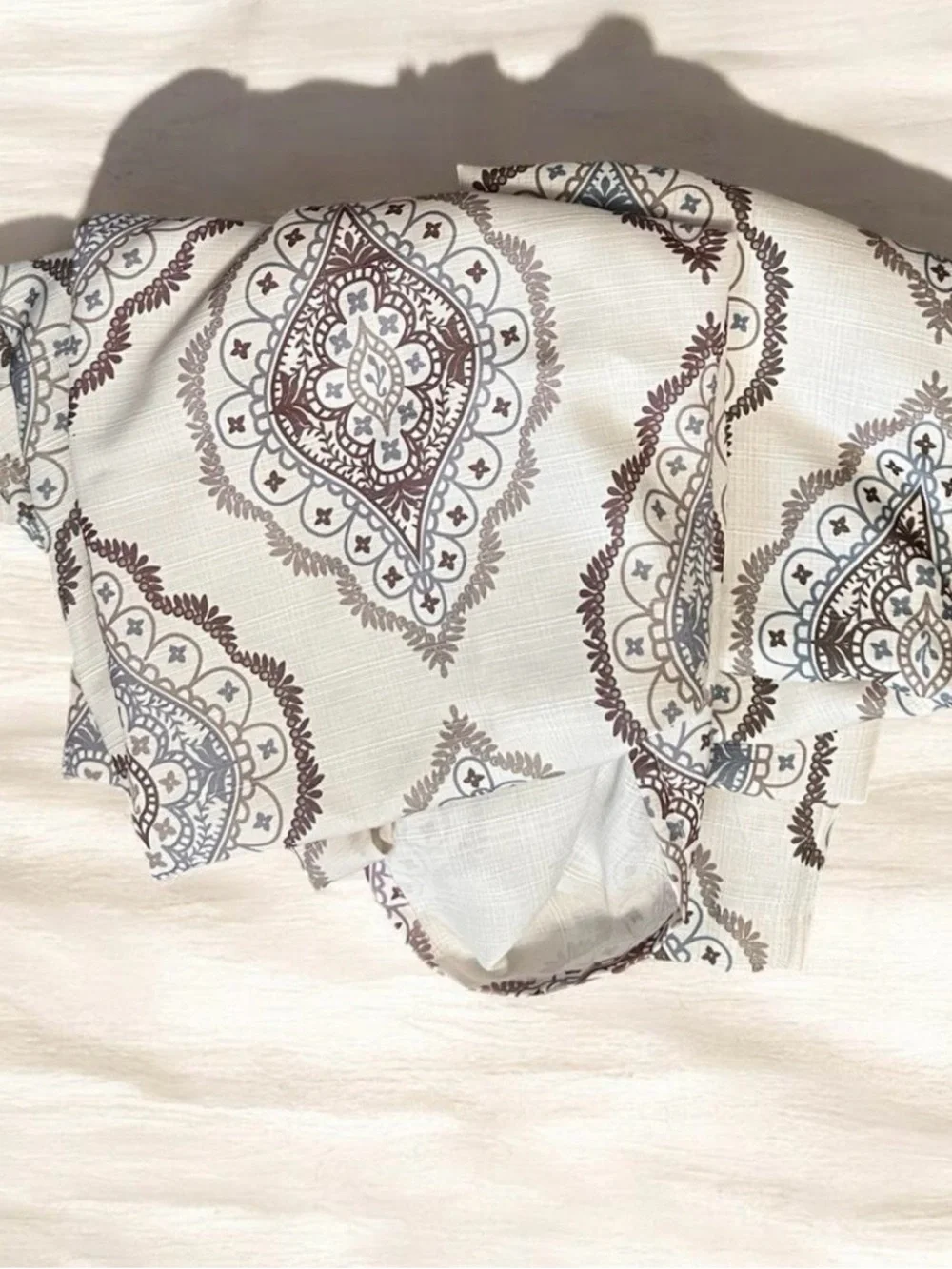 N/A patterned curtain
